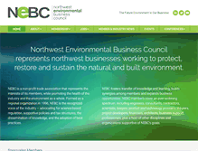 Tablet Screenshot of nebc.org